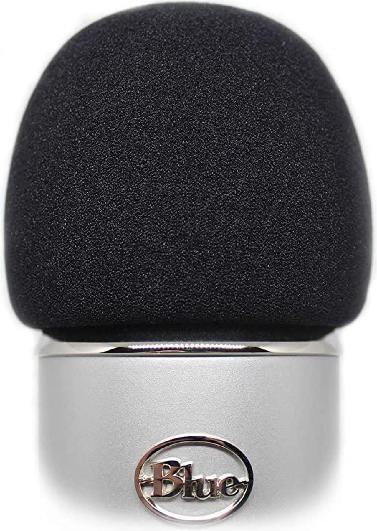 Main image of Windscreen for Blue Yeti Microphone - Pop Filter made from Quality Sponge Material that Filters Unwanted Recording and Background Noises - Black Color