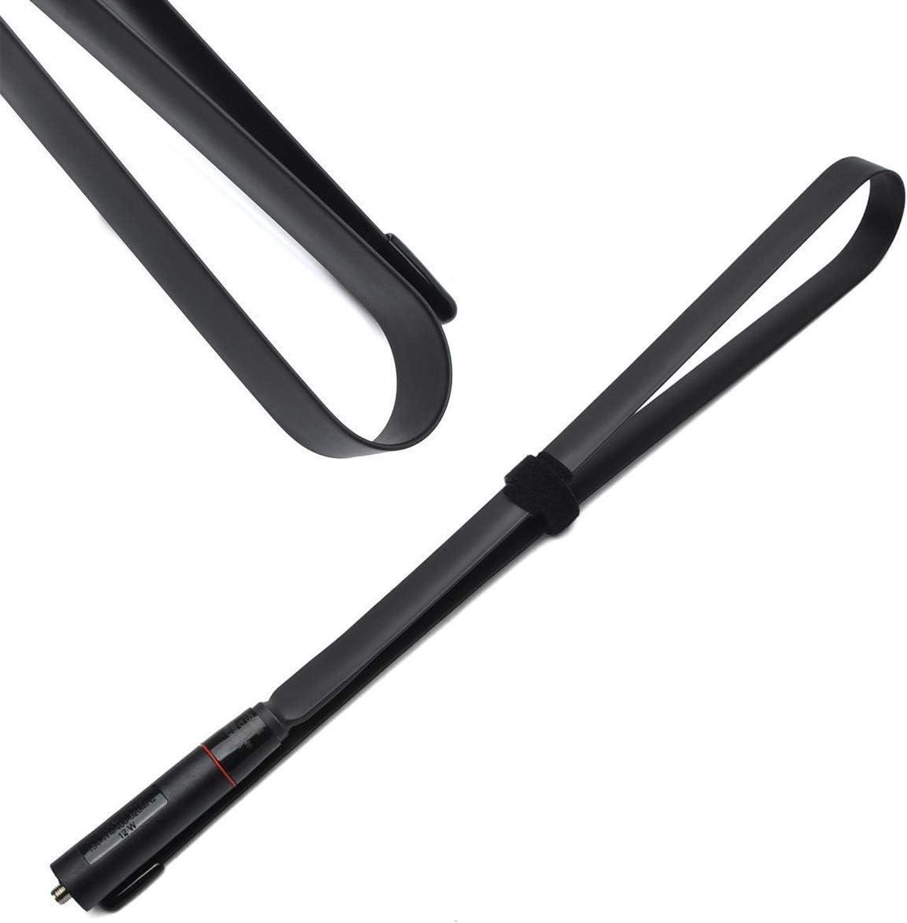 Alt view image 4 of 6 - HYS Foldable CS Tactical Antenna SMA Female Dual Band VHF UHF 144/430Mhz 31.5-Inch Antenna for Baofeng UV-5R, UV-82, BF-F8HP, UV-5R V2+ Plus, BF-F9 V2+ 2 Way Radio