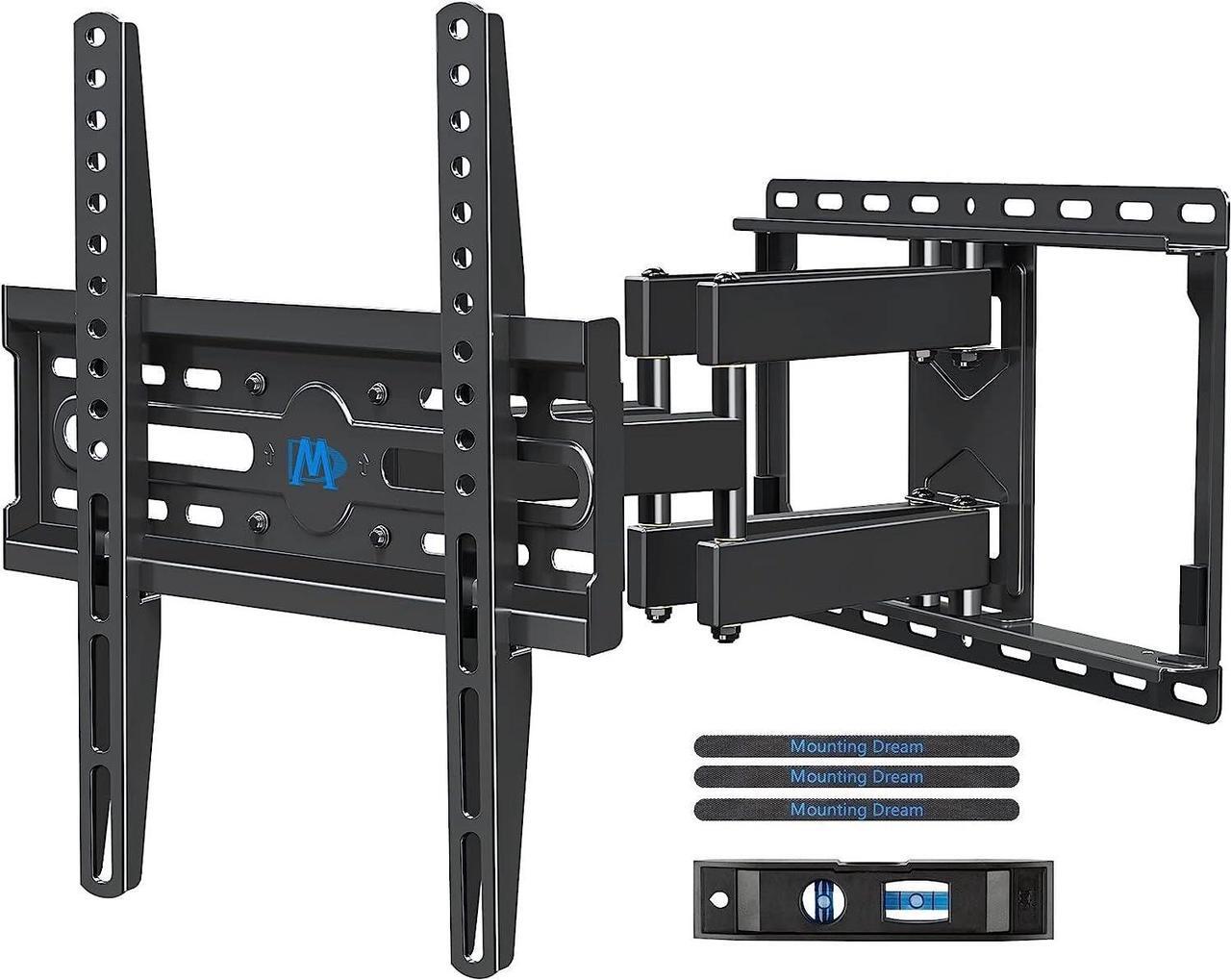 Main image of TV Wall Mount for 32-65 Inch TV, TV Mount with Swivel and Tilt, Full Motion TV Bracket with Articulating Dual Arms, Fits 16inch Studs, Max VESA 400X400 mm, 99lbs, MD2380