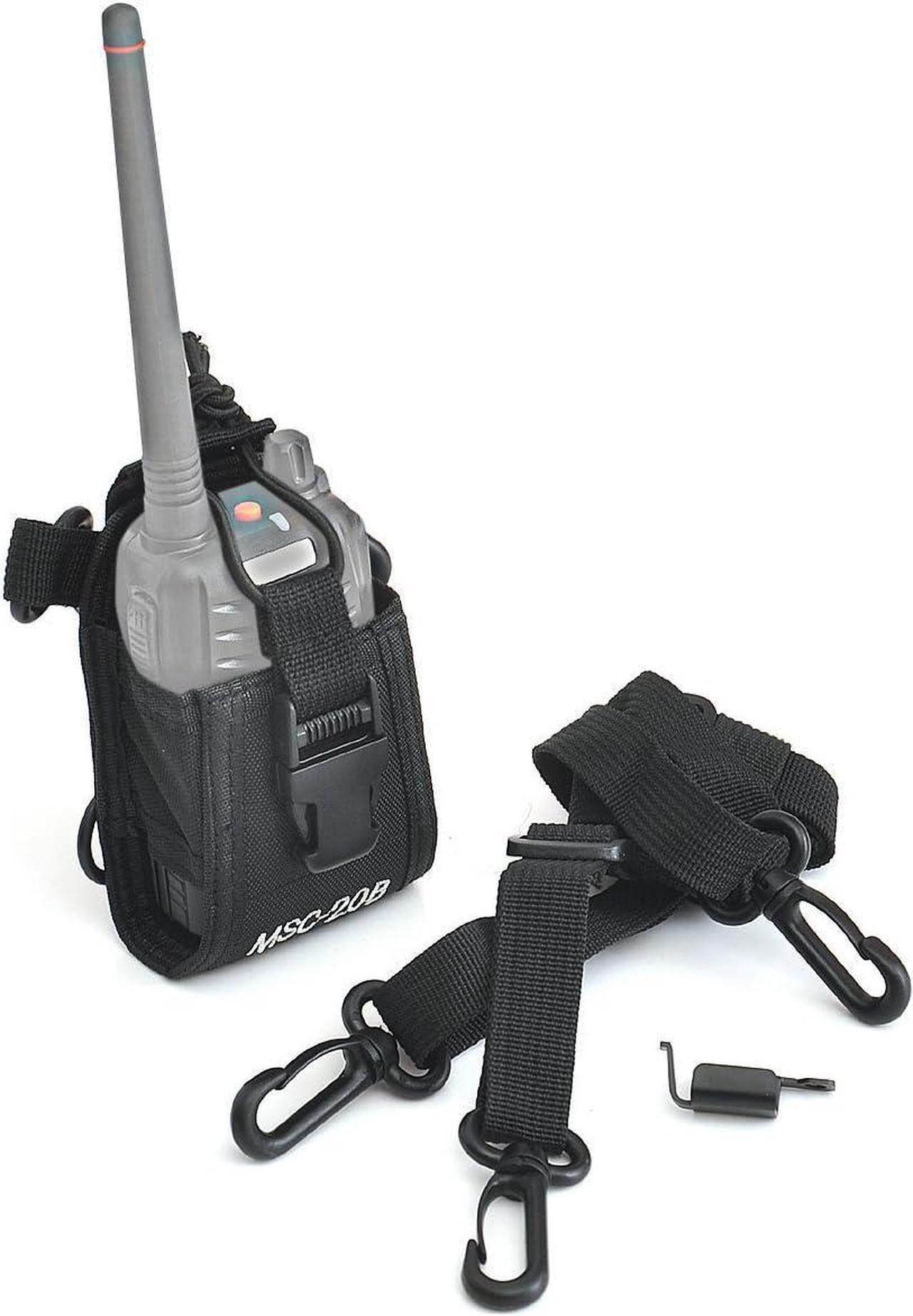 Alt view image 2 of 3 - Tenq 10pack Msc-20b Multi-Functional Radio Case Pouch for Motorola Kenwood Midland Icom Yaesu Baofeng Two Way Radio