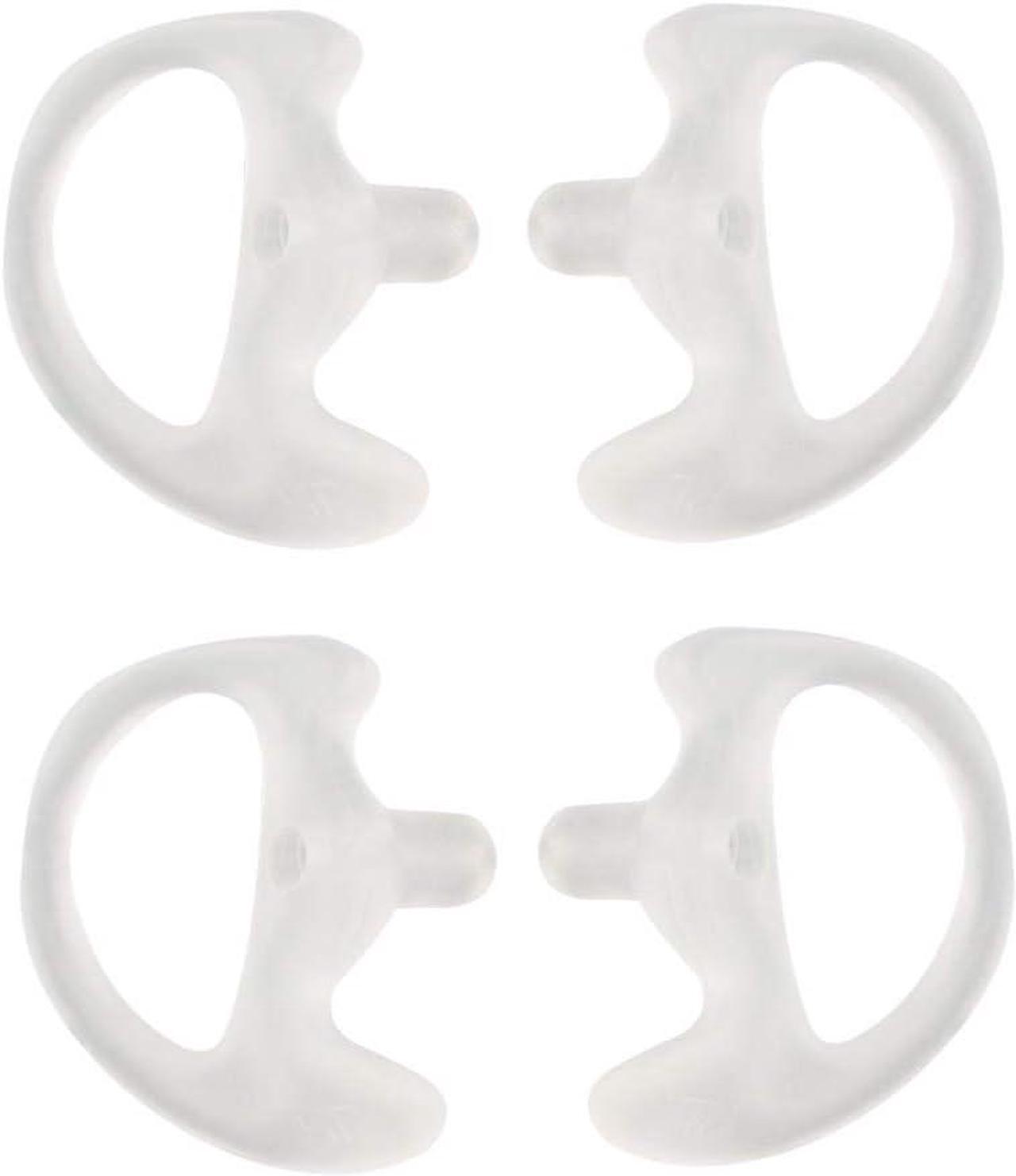 Main image of Earmold Earbud for Two-Way Radio Air Acoustic Coil Tube Audio Kits (2 Pairs,Medium)