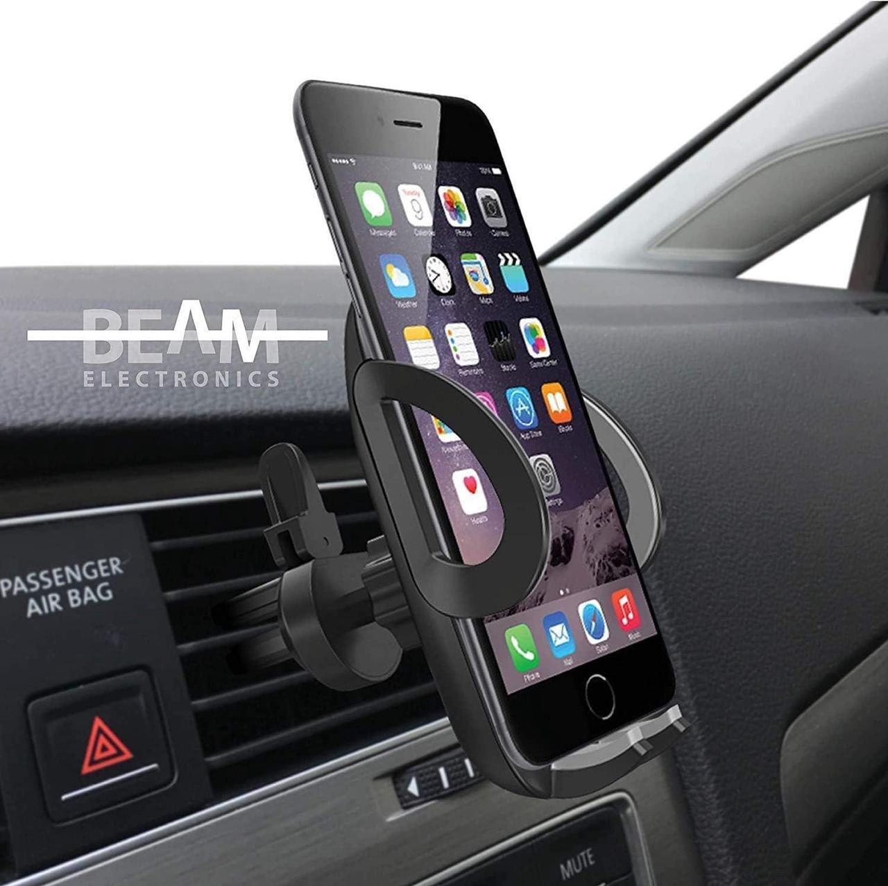 Alt view image 2 of 7 - Car Phone Holder Mount Phone Car Air Vent Mount Holder Cradle Compatible for iPhone 12 11 Pro Max XS XS XR X 8+ 7+ SE 6s 6+ 5s 4  Galaxy S4-S10 LG Nexus Nokia
