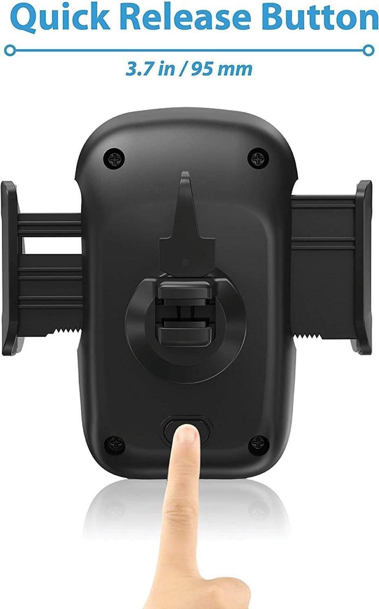 Alt view image 4 of 7 - Car Phone Holder Mount Phone Car Air Vent Mount Holder Cradle Compatible for iPhone 12 11 Pro Max XS XS XR X 8+ 7+ SE 6s 6+ 5s 4  Galaxy S4-S10 LG Nexus Nokia