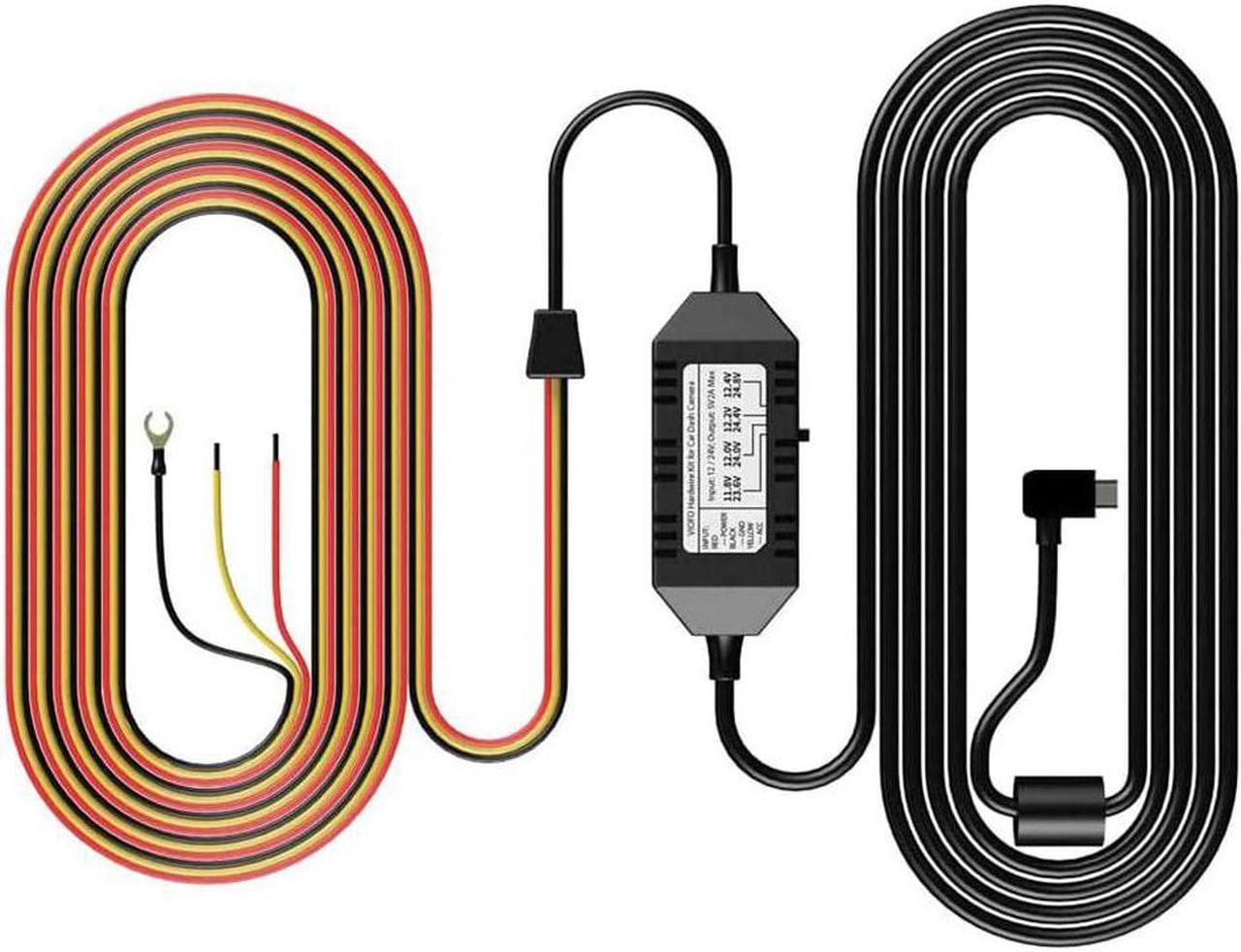 VIOFO HK3 ACC Hardwire Kit for A129, A129 Plus, A129 PRO, A129 IR, A119V3, Enables Parking Mode, Low Voltage Protection