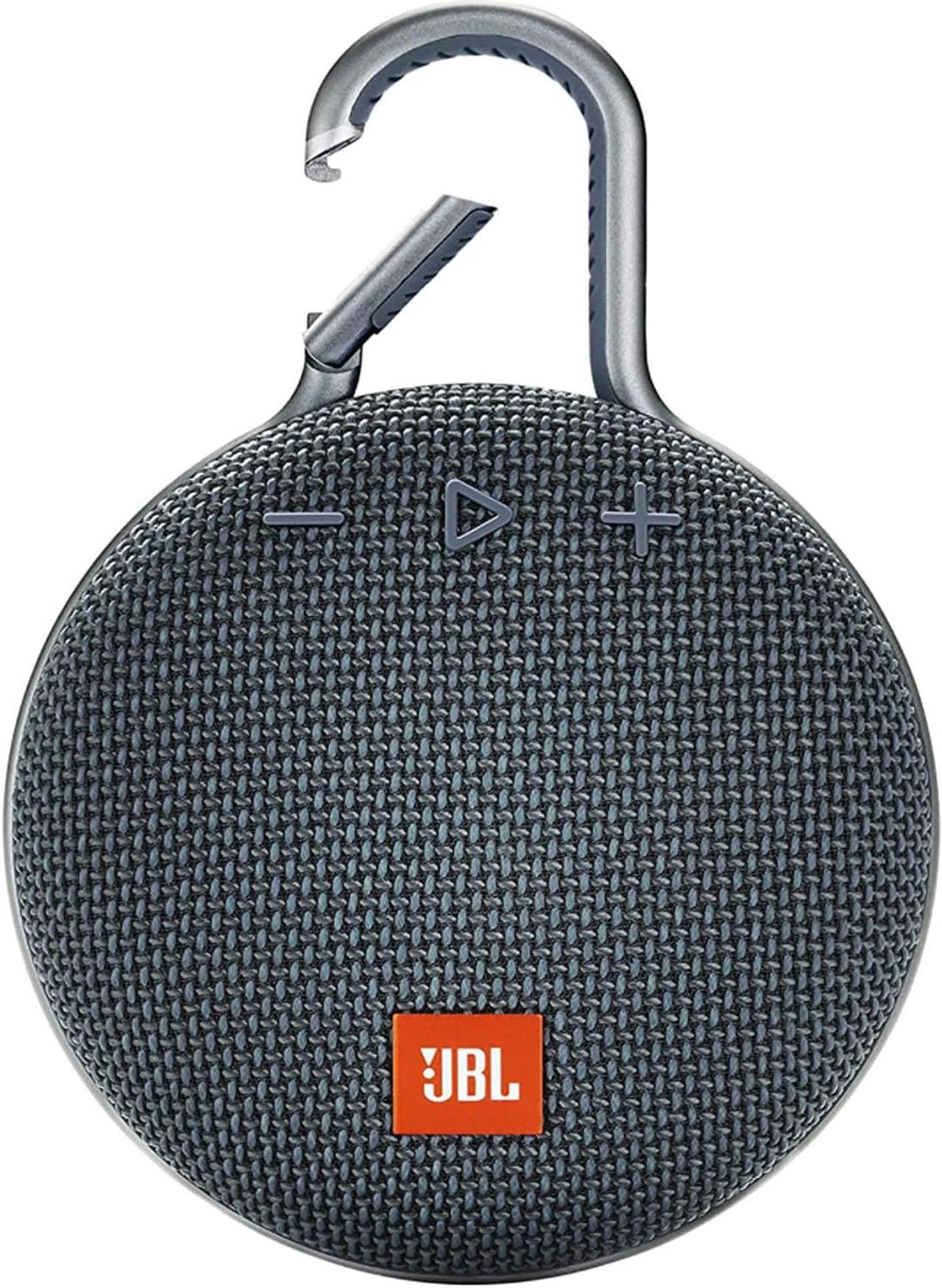 Alt view image 12 of 17 - JBL Clip 3 Portable Bluetooth Waterproof Speaker (Blue)