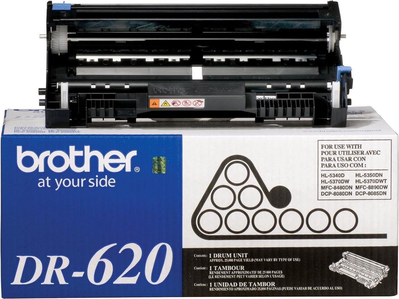 Brother DR-620 Drum Unit - Retail Packaging, Black