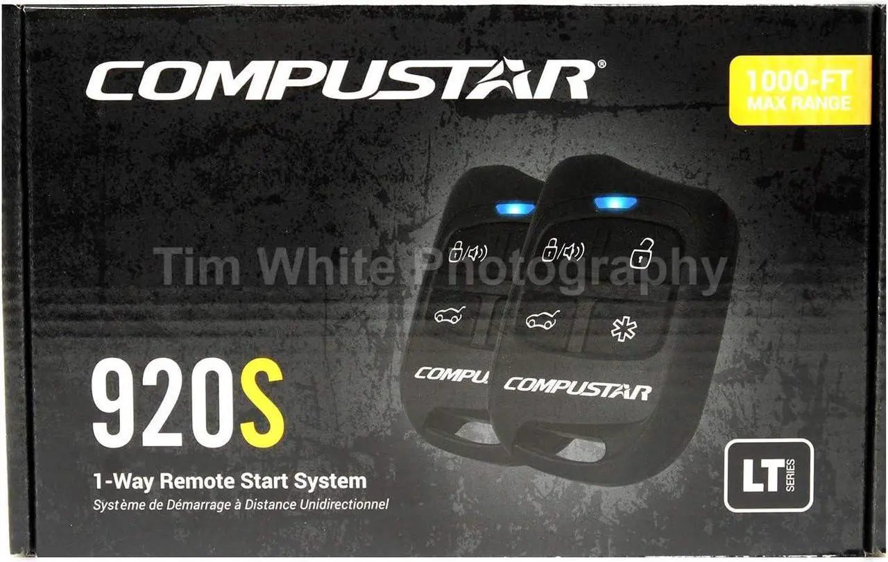 Alt view image 4 of 4 - CS920-S (920S) 1-Way Remote Start and Keyless Entry System with 1500-ft Range