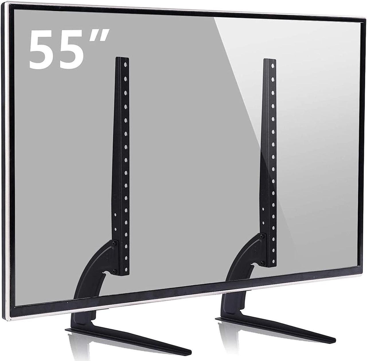 Main image of Rfiver Universal Table Top TV Stand Base TV Legs with Height Adjustment fits Most 32-55 Inch LCD LED Flat Screen TVs, Max VESA 800x400 mm, Mount Holds up to 88 lbs, Black