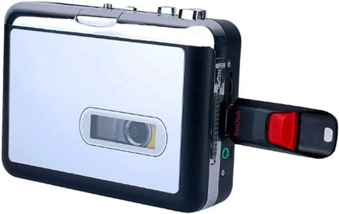 Main image of Cassette Player USB Walkman Converts Cassette Tapes to MP3s