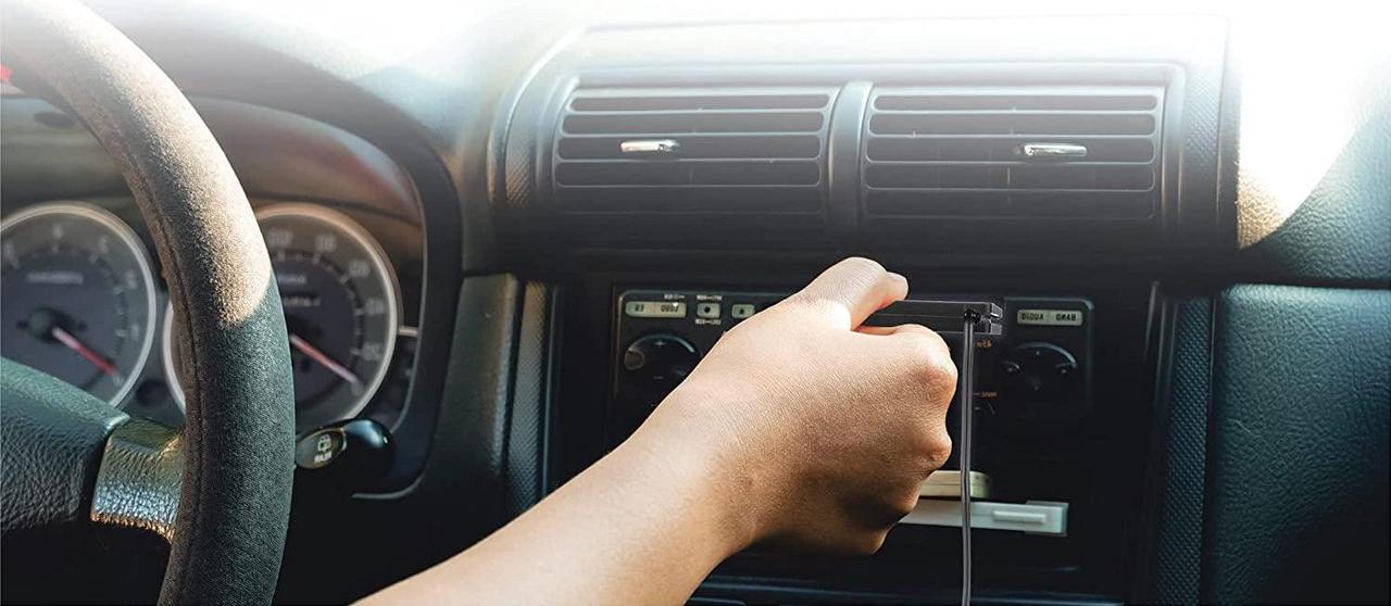 Alt view image 3 of 7 - Cassette Adapter for Car Wired 3.5MM Universal AUX Plug for Smartphones MP3 Players 31 Cable Cassette Aux Adapter for Car Cassette Deck Aux Cord Black