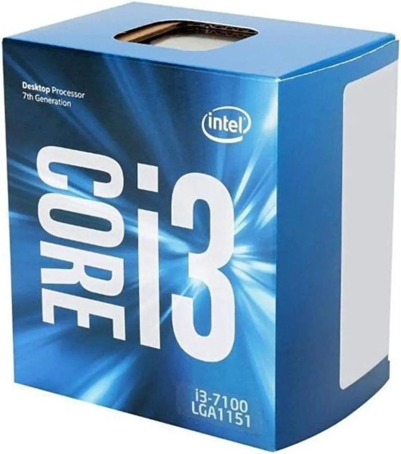Alt view image 5 of 9 - Intel Core i3-7100 Kaby Lake Processor 3.9GHz 8.0GT/s 3MB LGA 1151 CPU,