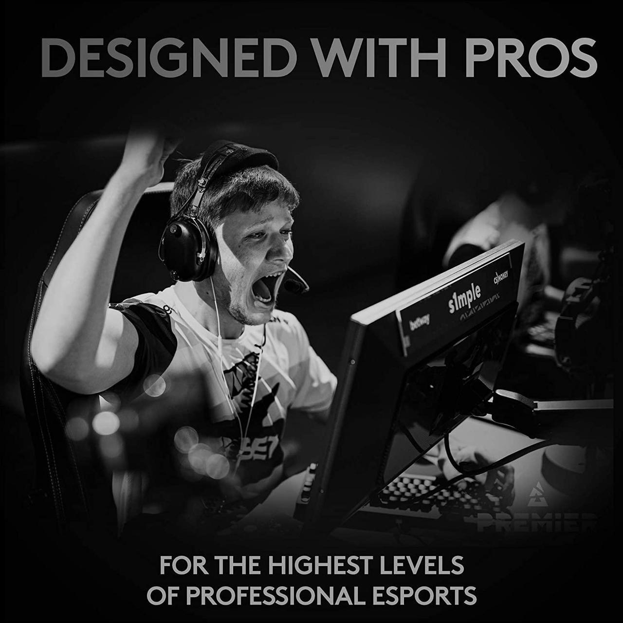 Alt view image 5 of 10 - Logitech G PRO X Superlight Lightspeed Wireless Optical Gaming Mouse with 5 Programmable Buttons, Hero 25K Sensor PC/Mac Compatible (910-005878) - Black