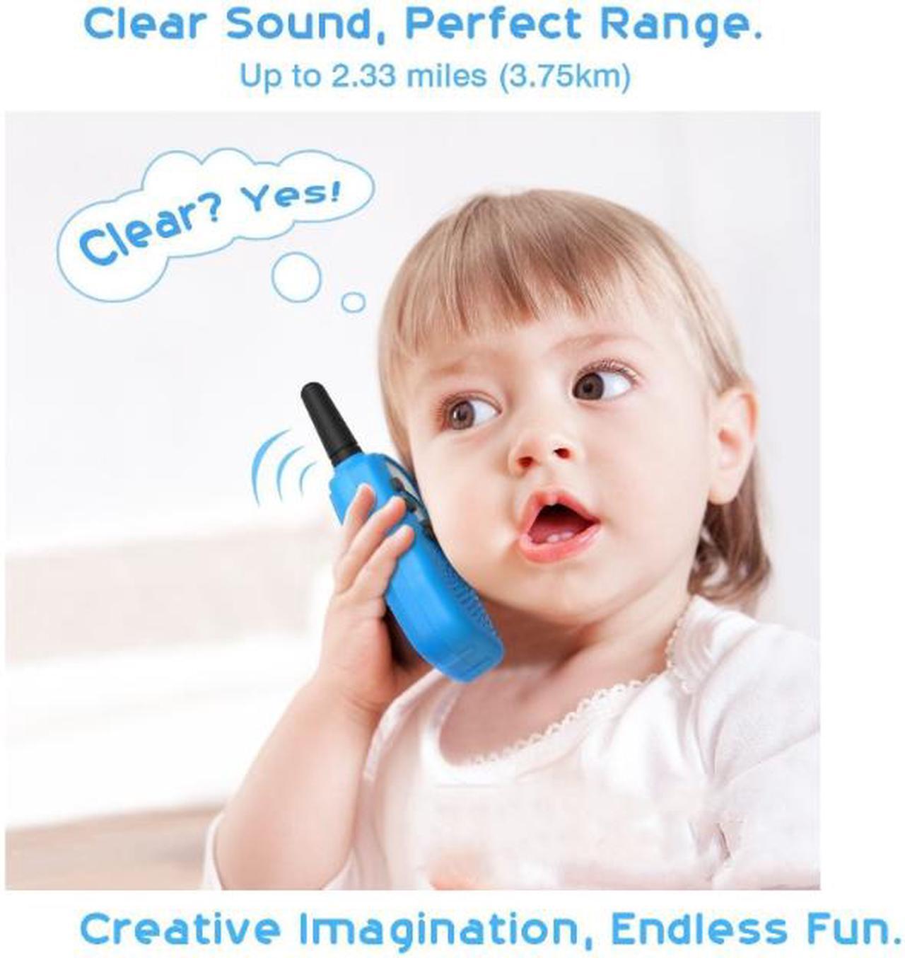 Alt view image 6 of 7 - Children Toys 22 Channel Walkie Talkies Toy Two Way Radio  Long Range Handheld Transceiver Boys&Girls Brithday Xmas Gift 2 Pieces