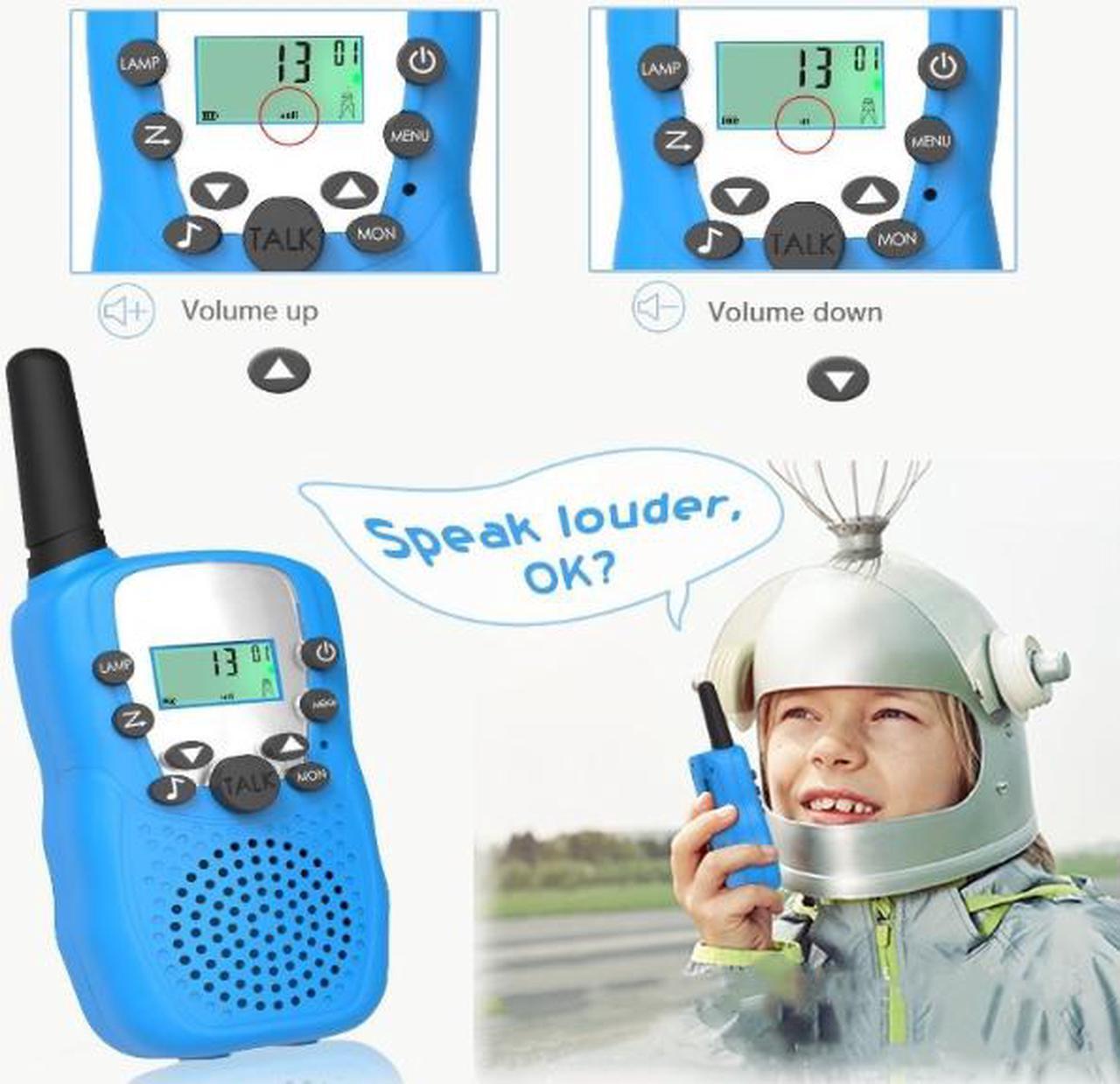 Alt view image 7 of 7 - Children Toys 22 Channel Walkie Talkies Toy Two Way Radio  Long Range Handheld Transceiver Boys&Girls Brithday Xmas Gift 2 Pieces