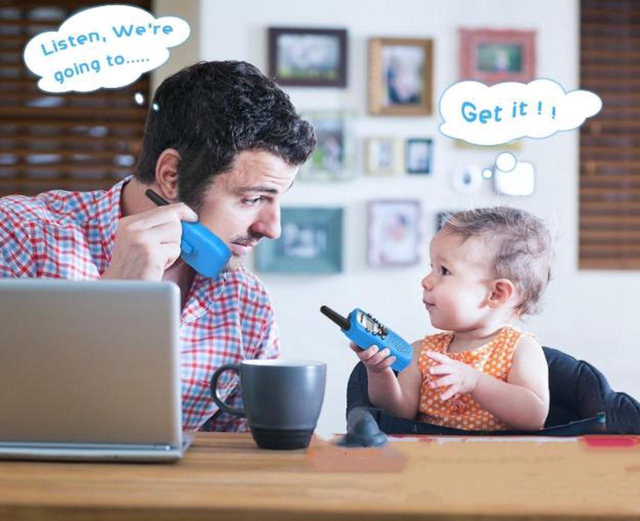 Alt view image 3 of 7 - Children Toys 22 Channel Walkie Talkies Toy Two Way Radio  Long Range Handheld Transceiver Boys&Girls Brithday Xmas Gift 2 Pieces