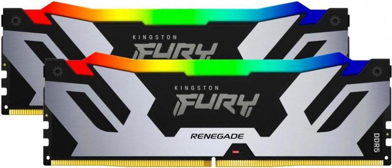 Kingston Fury Renegade 32GB (2 x 16GB) 288-Pin PC RAM DDR5 7600 (PC5 60800) Memory (Desktop Memory) Model KF576C38RSAK2-32