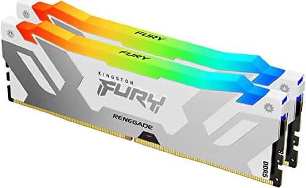 Kingston Fury Renegade 32GB (2 x 16GB) 288-Pin PC RAM DDR5 7600 (PC5 60800) Memory (Desktop Memory) Model KF576C38RWAK2-32