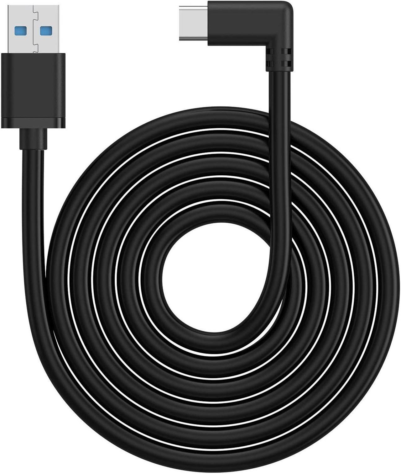 13ft (4M) Oculus Quest Link Cable, USB C Cable 13FT, 90 Degree Angled High Speed Data Transfer & Fast Charging Cable Compatible for Oculus Quest and Gaming PC