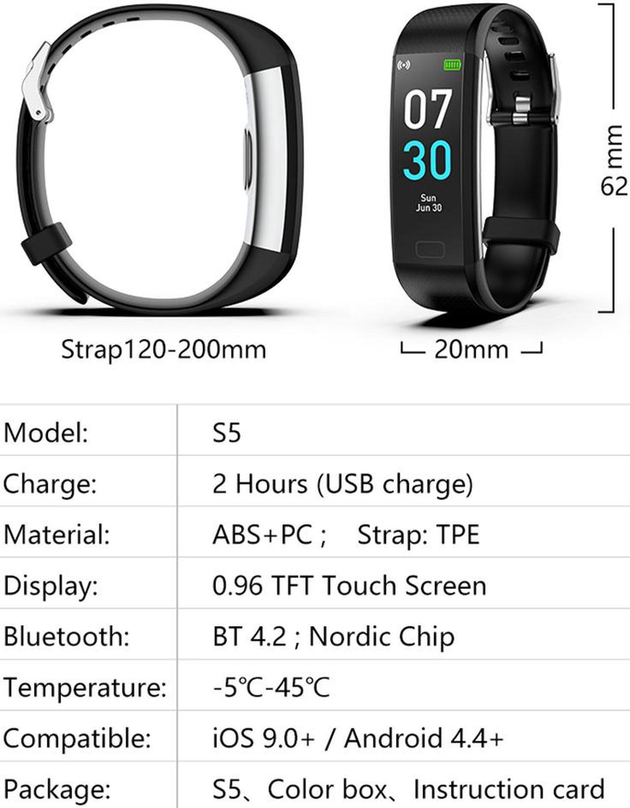 Alt view image 7 of 7 - Fitness Tracker, Activity Tracker Watch With Heart Rate Monitor, Message Notification, Waterproof IP68 Pedometer With Step Counter Sleep Monitor Calorie Counter For Android & IPhone (Color: Purple)