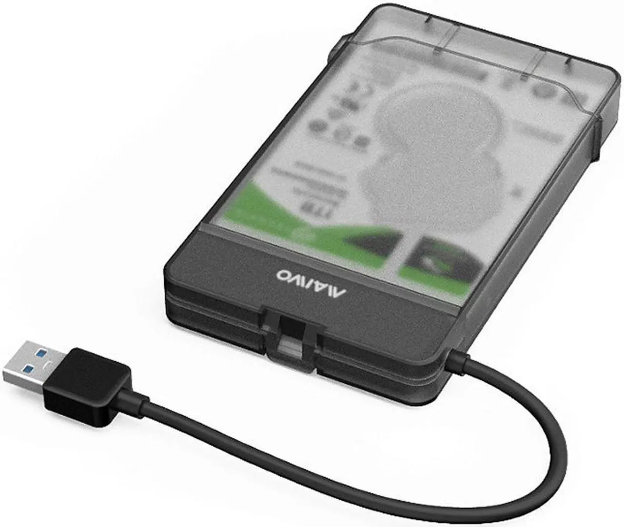 Alt view image 7 of 7 - 2.5 inch USB 3.0 SATA HDD SSD Box 3TB Sata USB 3.0 hdd Hard Disk Drive SSD Enclosure Case Box