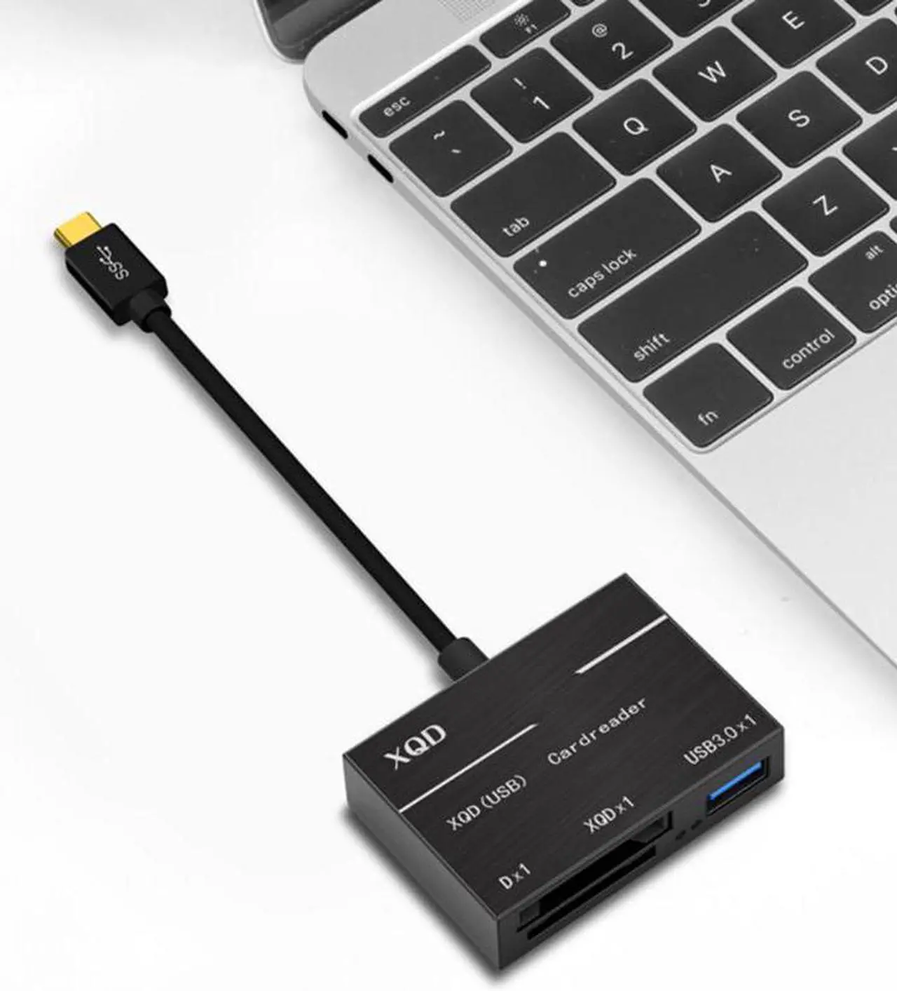 Alt view image 7 of 7 - XQD/SD Card Reader Type C, Opluz Dual Slot USB 3.0 Flash Memory Card Reader with High Speed up to 5Gbp/s for SD(HC/XC), Sony G Series, Lexar USB Mark Card, Compatible with Windows/Mac OS System