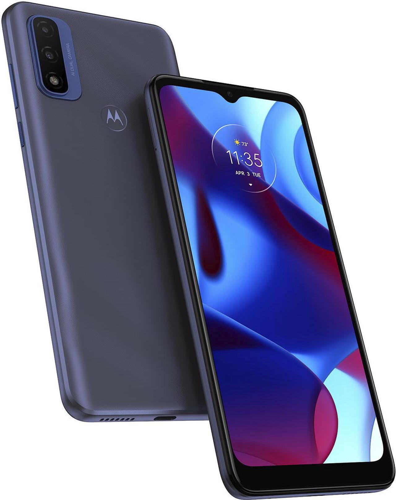 Alt view image 4 of 15 - Motorola Moto G Pure XT2163-4 4G LTE Unlocked Cell Phone 6.5" Deep Indigo 3GB RAM