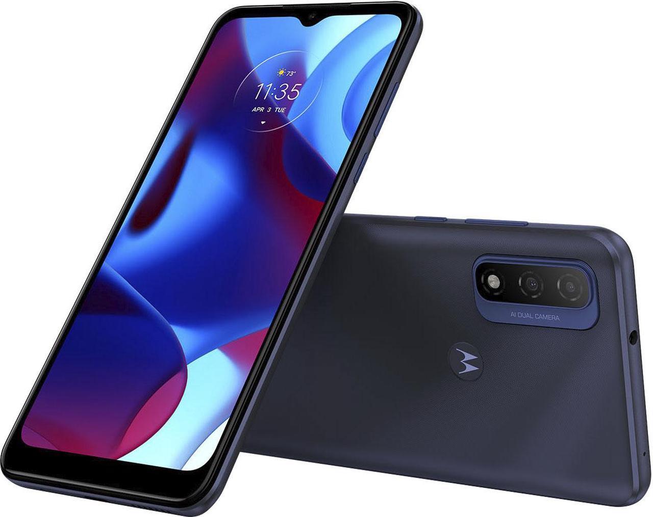 Alt view image 6 of 15 - Motorola Moto G Pure XT2163-4 4G LTE Unlocked Cell Phone 6.5" Deep Indigo 3GB RAM