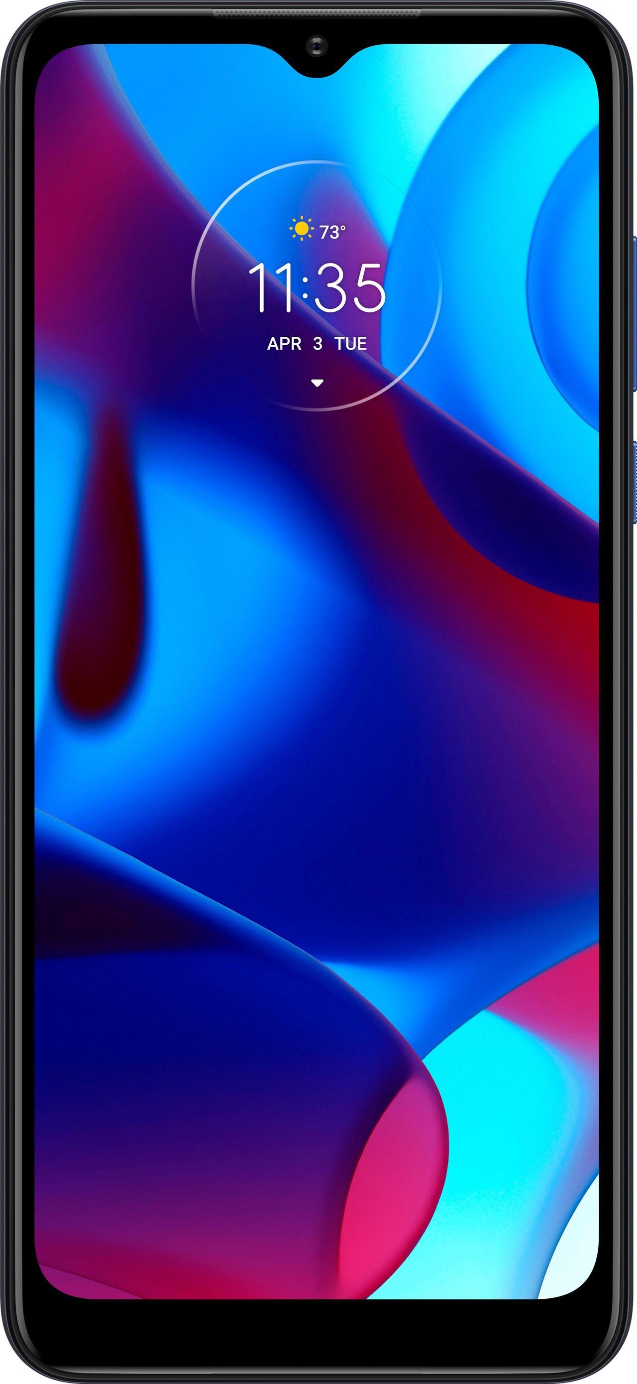 Main image of Motorola Moto G Pure XT2163-4 4G LTE Unlocked Cell Phone 6.5" Deep Indigo 3GB RAM