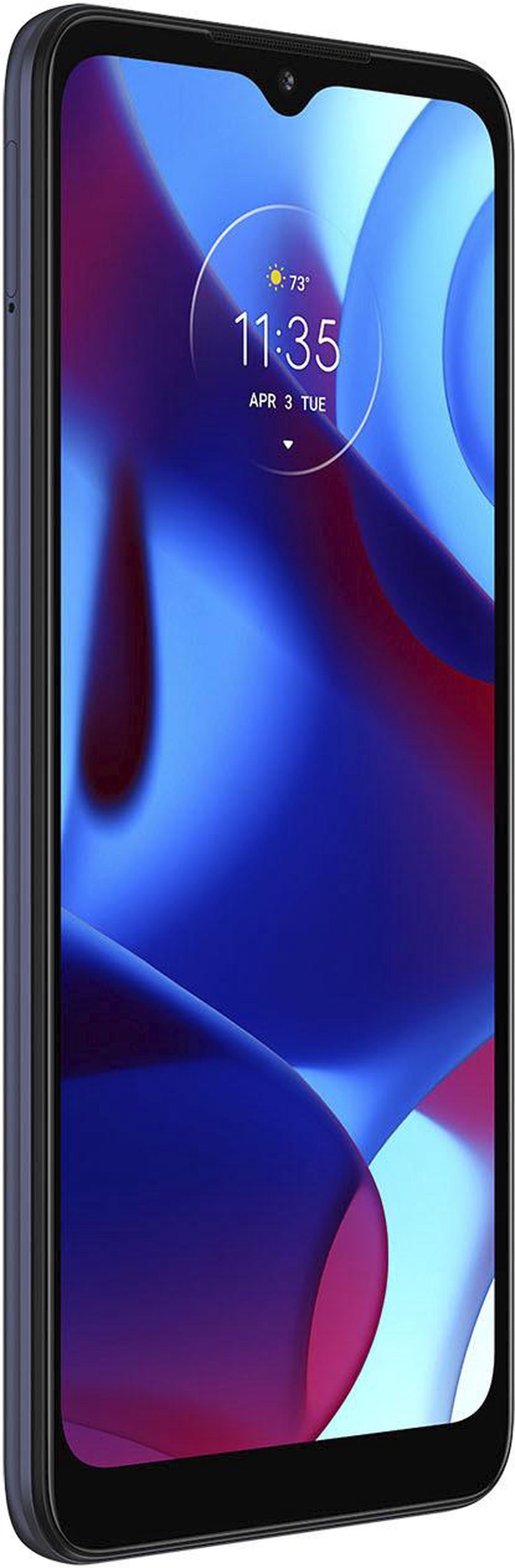 Alt view image 2 of 15 - Motorola Moto G Pure XT2163-4 4G LTE Unlocked Cell Phone 6.5" Deep Indigo 3GB RAM