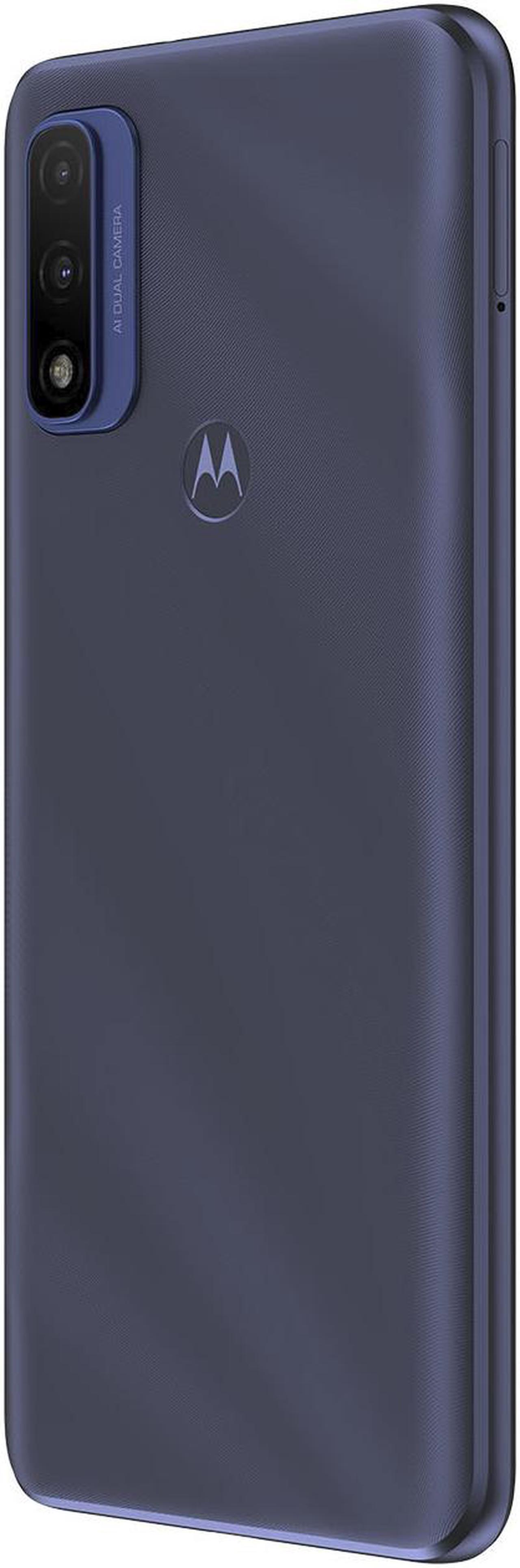 Alt view image 7 of 15 - Motorola Moto G Pure XT2163-4 4G LTE Unlocked Cell Phone 6.5" Deep Indigo 3GB RAM