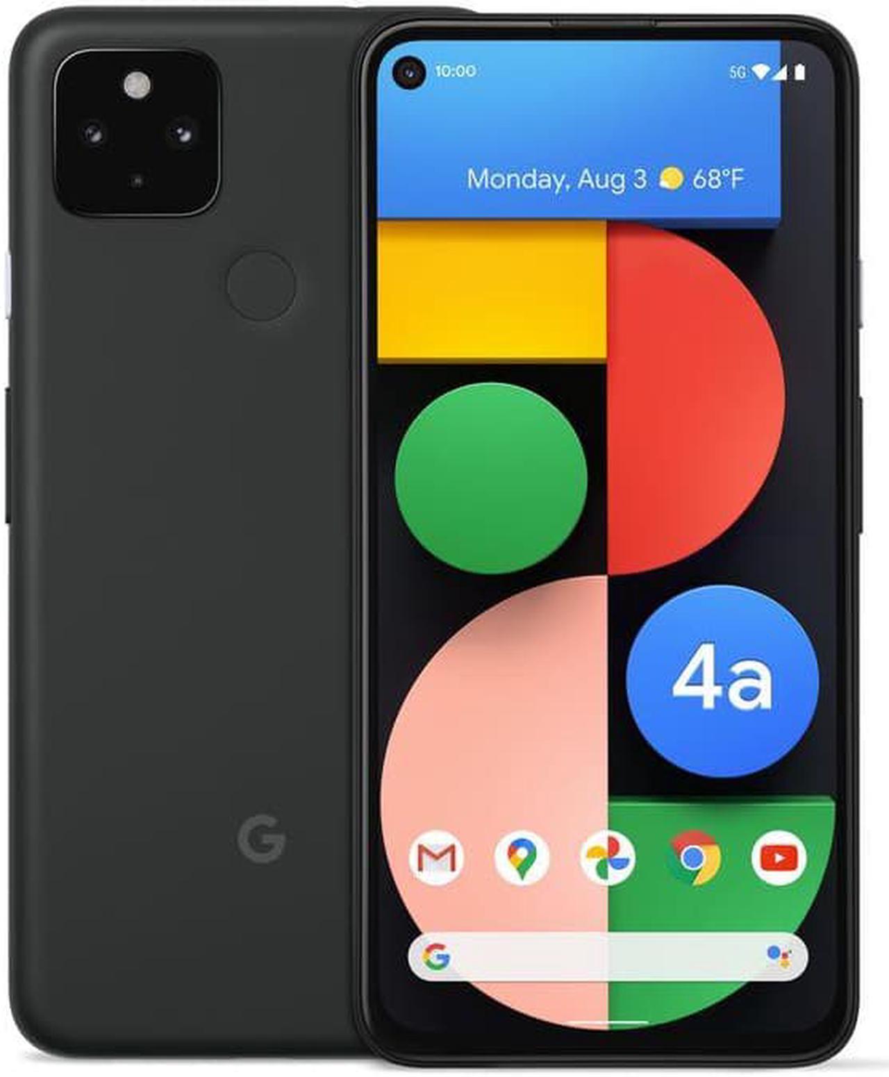 Google Pixel 4a (5G) 128GB Just Black - G025E (Unlocked) Good Condition