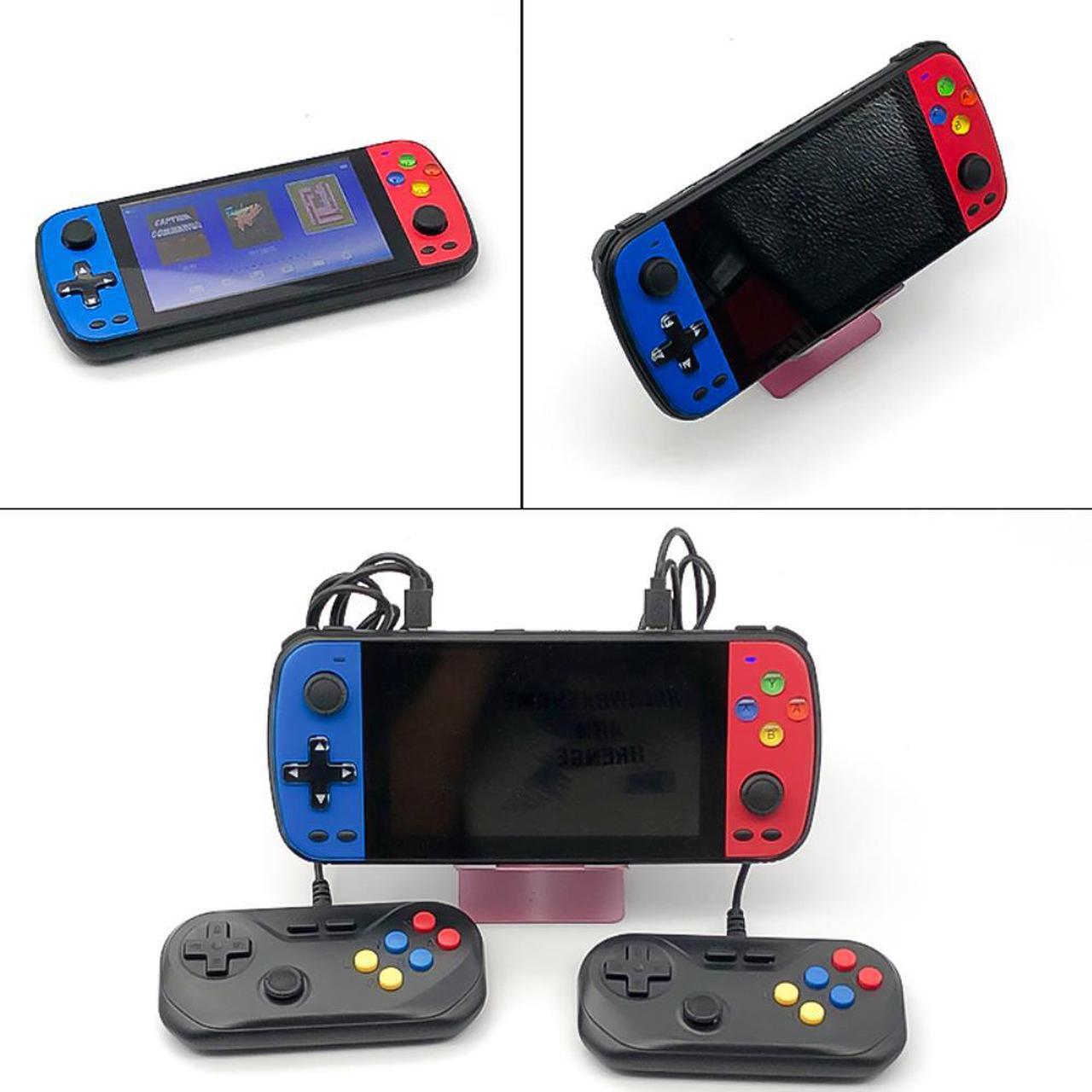Alt view image 4 of 4 - Video Game Console 128 Bit 5.1 Inch Handheld HD Screen Retro Video Game Console PS5000 Game Console