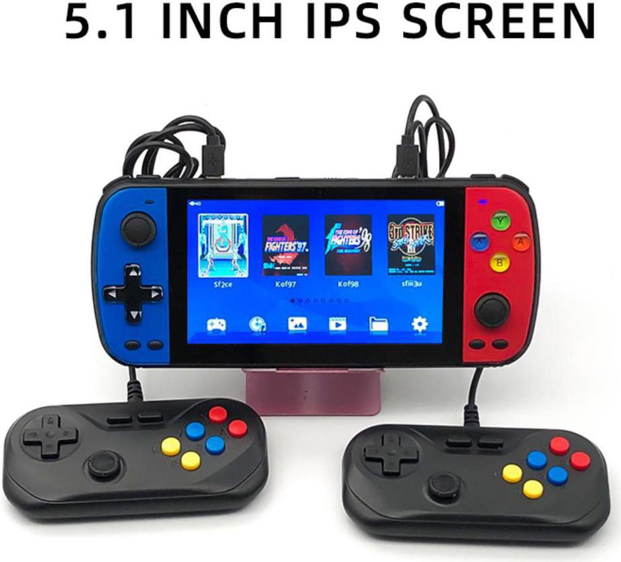 Alt view image 2 of 4 - Video Game Console 128 Bit 5.1 Inch Handheld HD Screen Retro Video Game Console PS5000 Game Console
