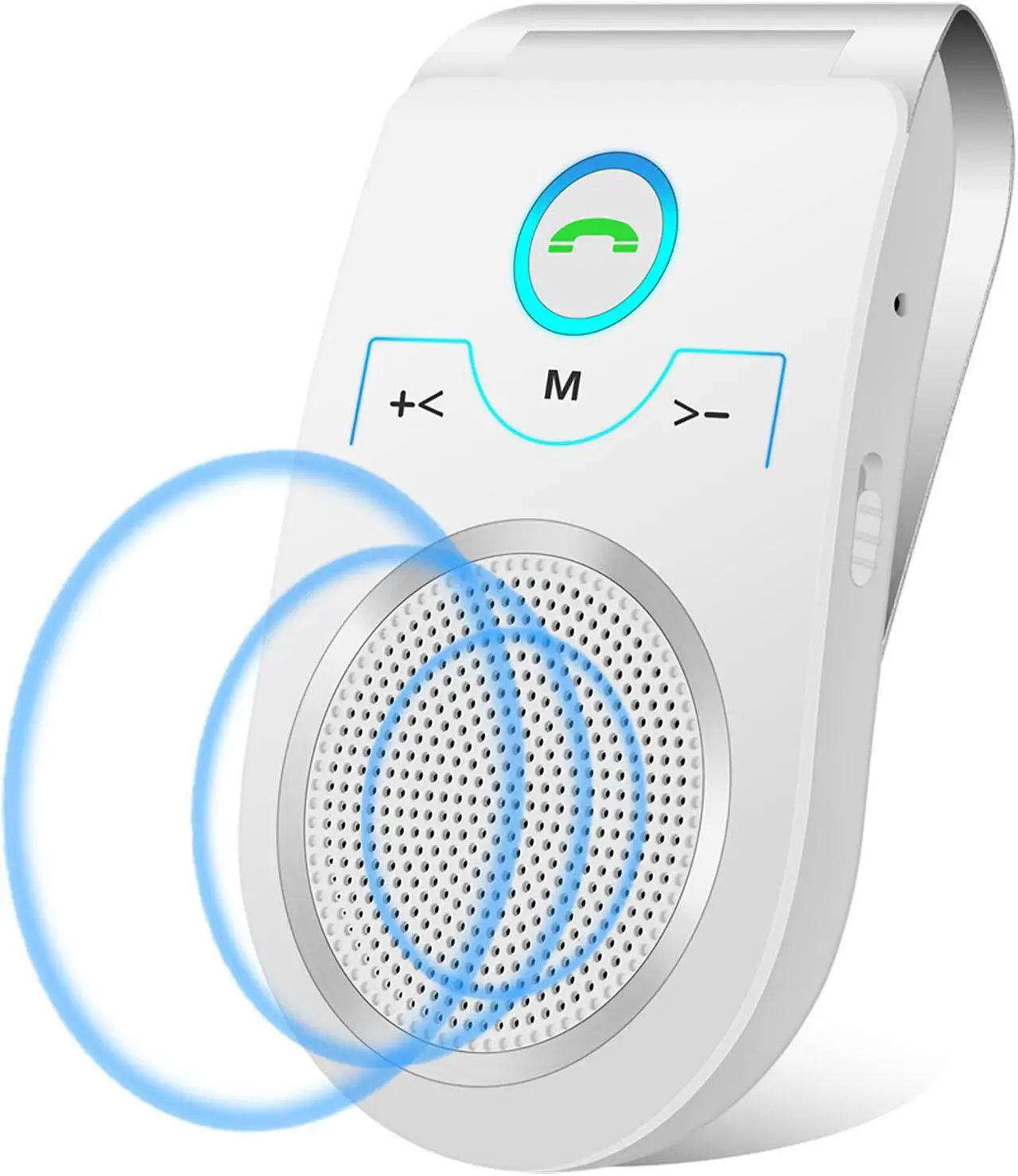 Main image of Bluetooth Speakerphone Wireless Car Speaker, Aigital Upgraded Bluetooth 5.0 In-car Speaker for Cell Phone, Loud and Clear Sound for Hands-free Calling, GPS Navigation and Music