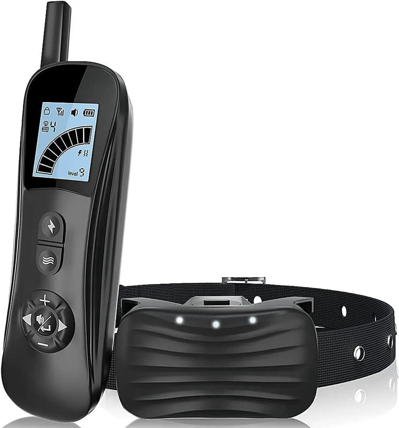 Main image of Dog Training Collar, Rechargeable Shock Collar for Dogs with 3000ft Remote Range IP65 Waterproof Shock Collar w/3 Safe Training Modes, Beep, Vibration and Shock, Dog Collar for Small Medium Large Dogs