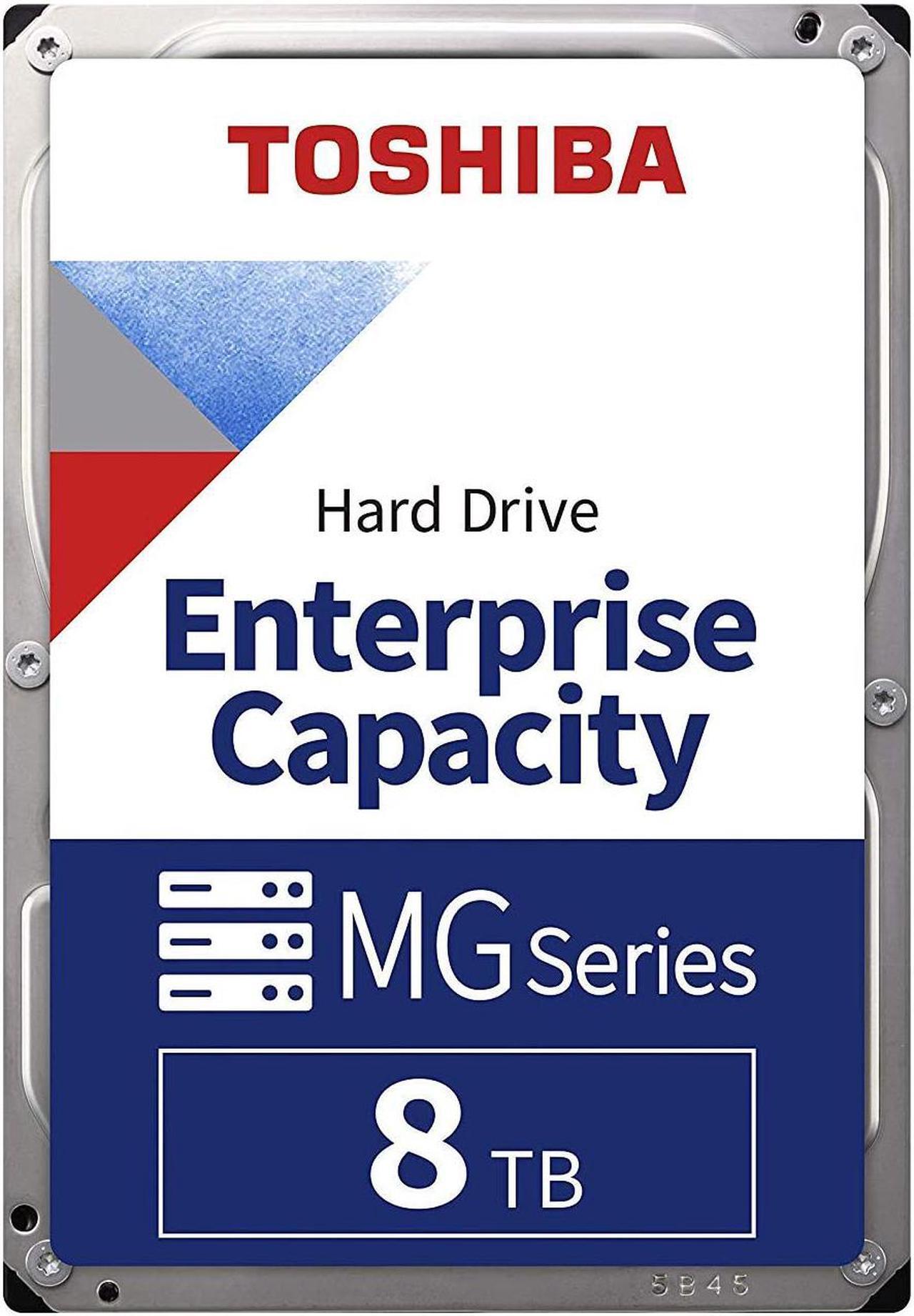 Alt view image 4 of 13 - Toshiba 8TB Enterprise HDD SATA 6.0Gb/s 512e 7200 RPM 256MB Cache 3.5" Internal Hard Drive MG06ACA800E