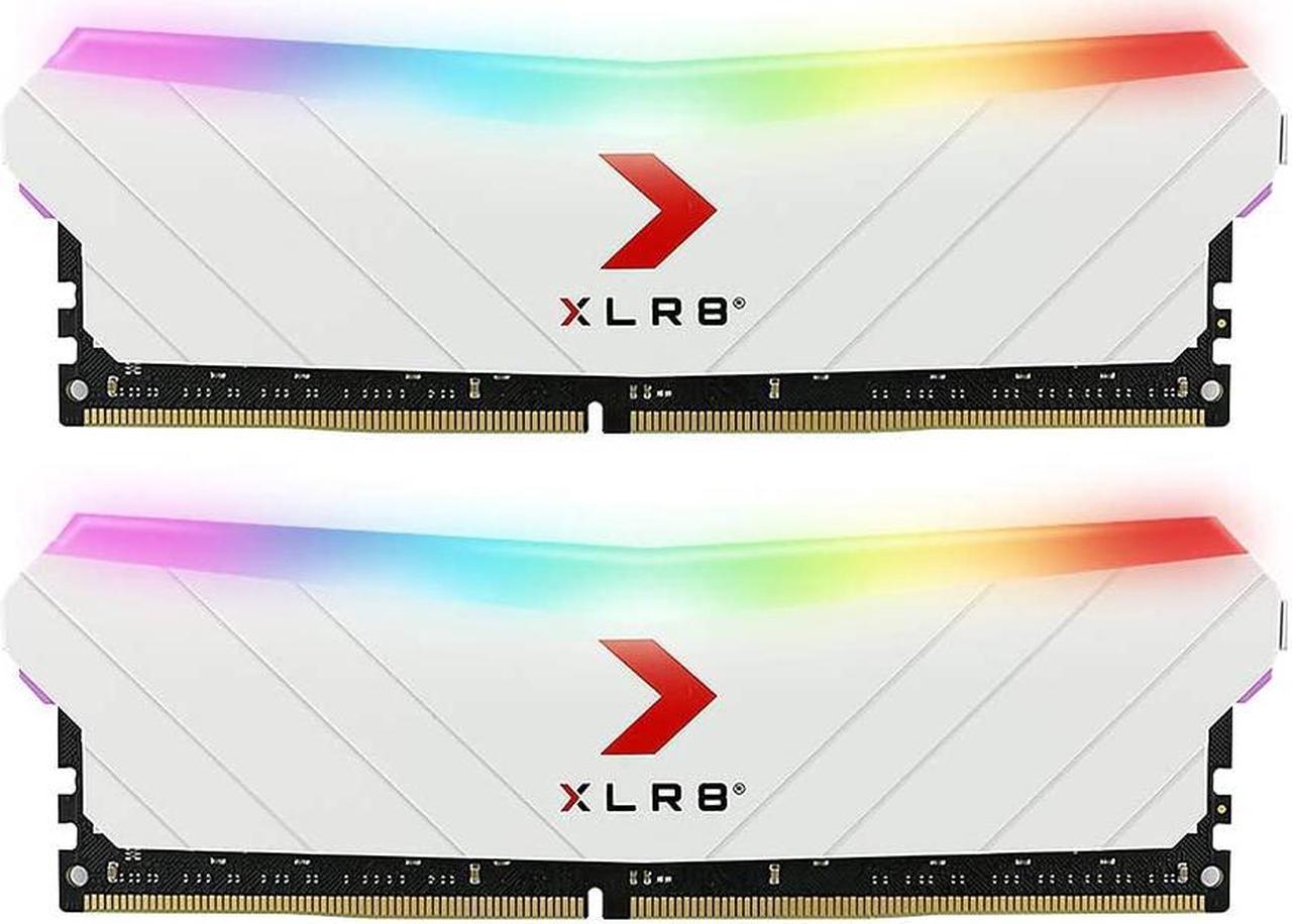 PNY XLR8 Gaming EPIC-X RGB 16GB (2 x 8GB) 288-Pin PC RAM DDR4 3200 (PC4 25600) Desktop Memory Model MD16GK2D4320016XWRGB