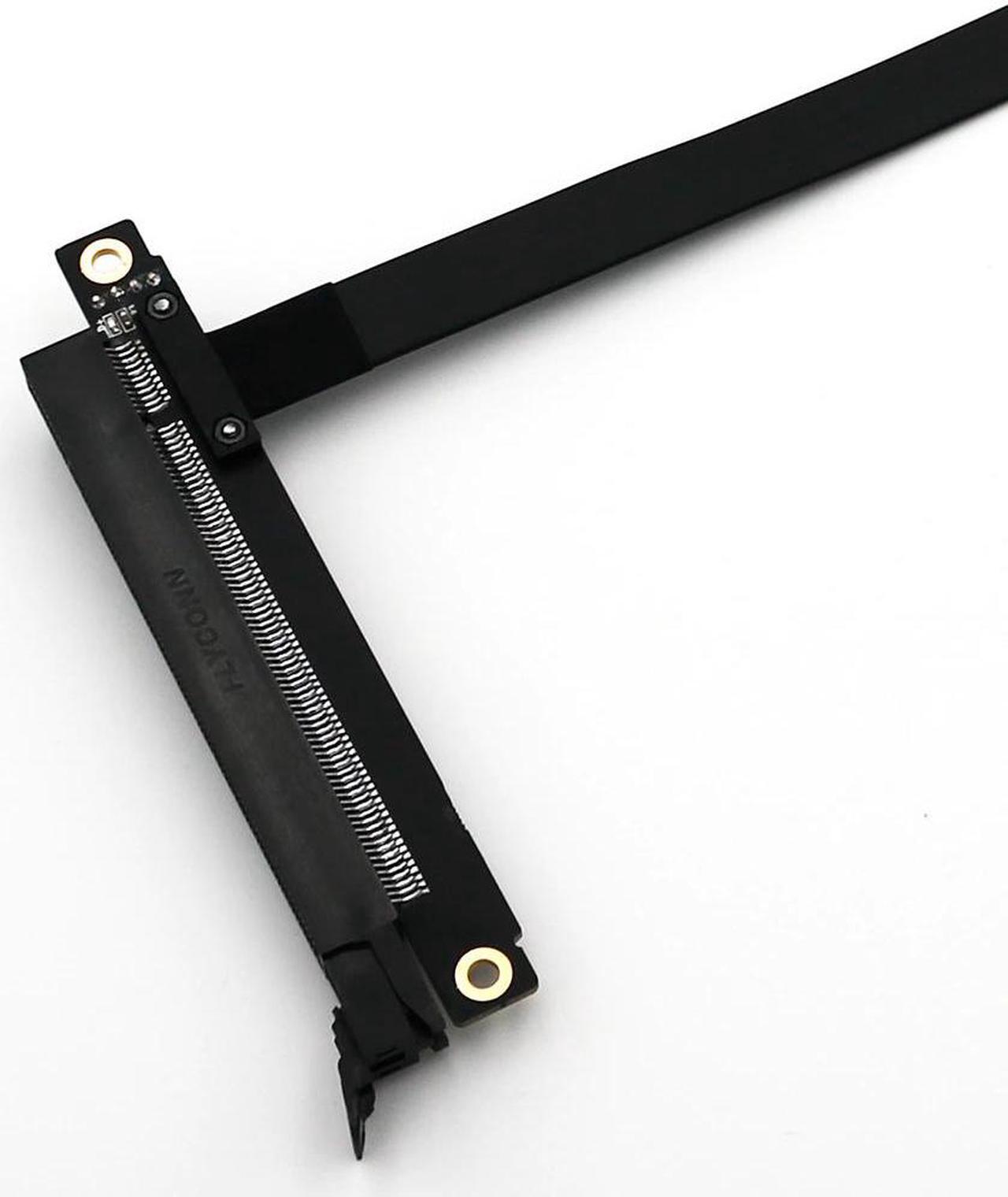 Alt view image 5 of 6 - PCIE 1X TO 16X Flexible Extension Cable PCI Express 1 to 16 X Adapter PCIE Riser Card Extender SATA to IDE 4Pin Power for Mining