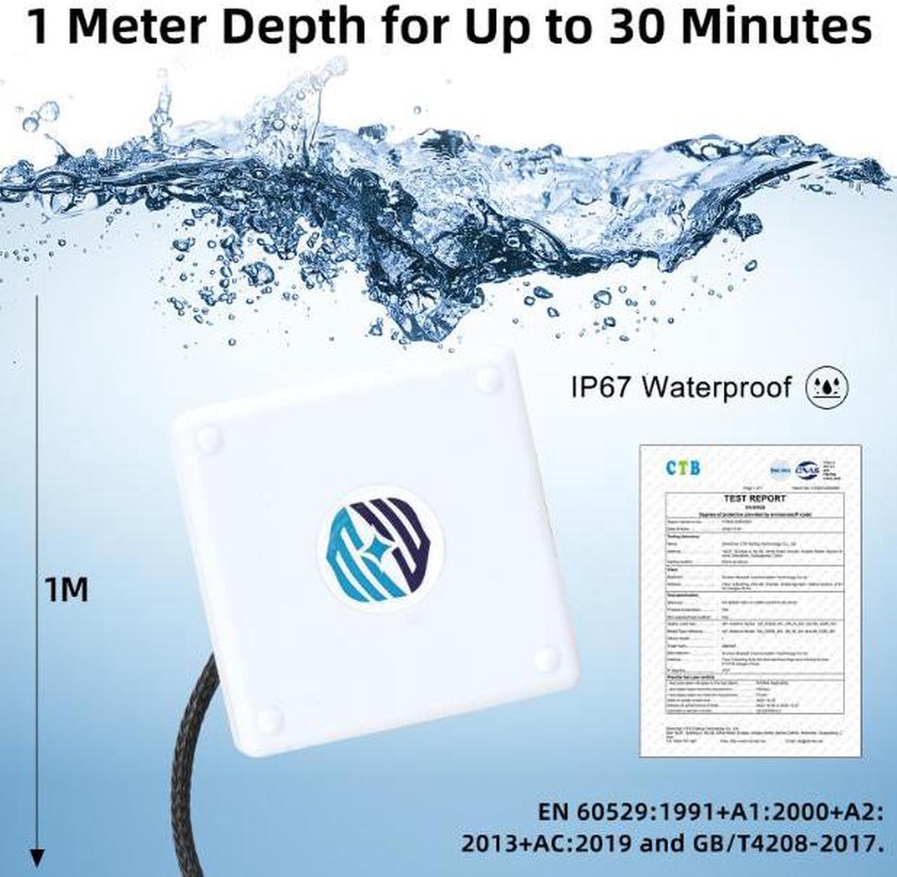 Alt view image 2 of 7 - GNSS IP67 Waterproof GNSS High Gain Positioning Antenna