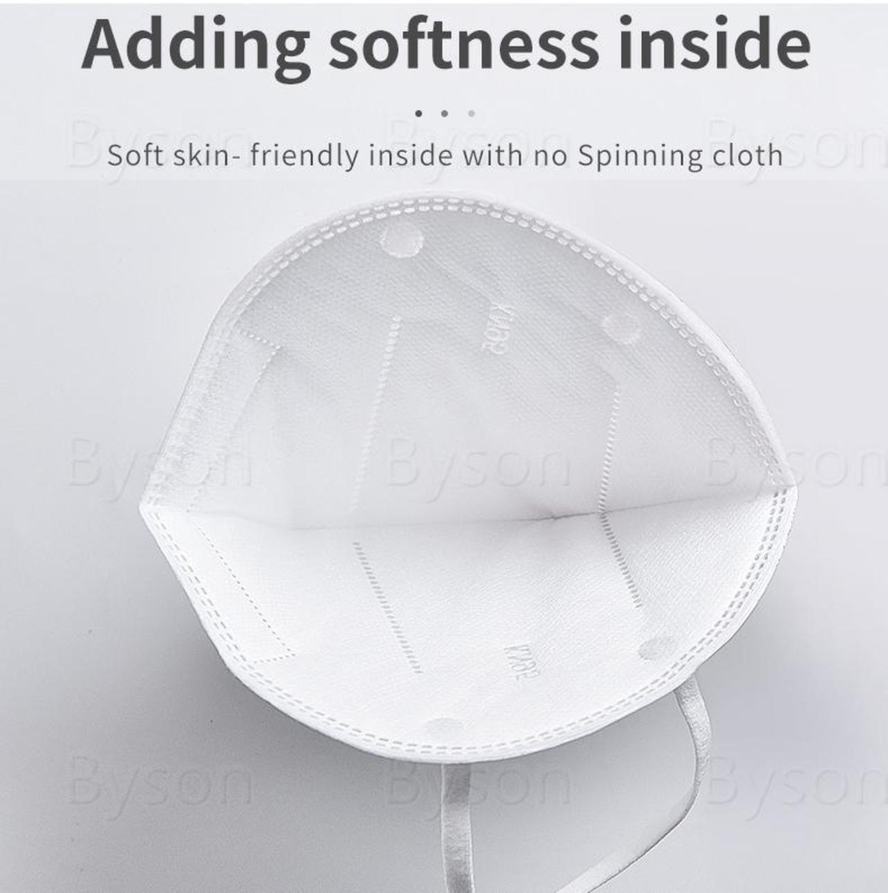 Alt view image 4 of 7 - KN95 Mask Non-Disposable Protective Face Masks Anti Covid-19 Virus Protective Mask Surgical KN95 Mask Anti Flu Mask, Breathable, Dustproof, Nonwoven Fabrics, 5 Layers Protective Mask - 100pcs