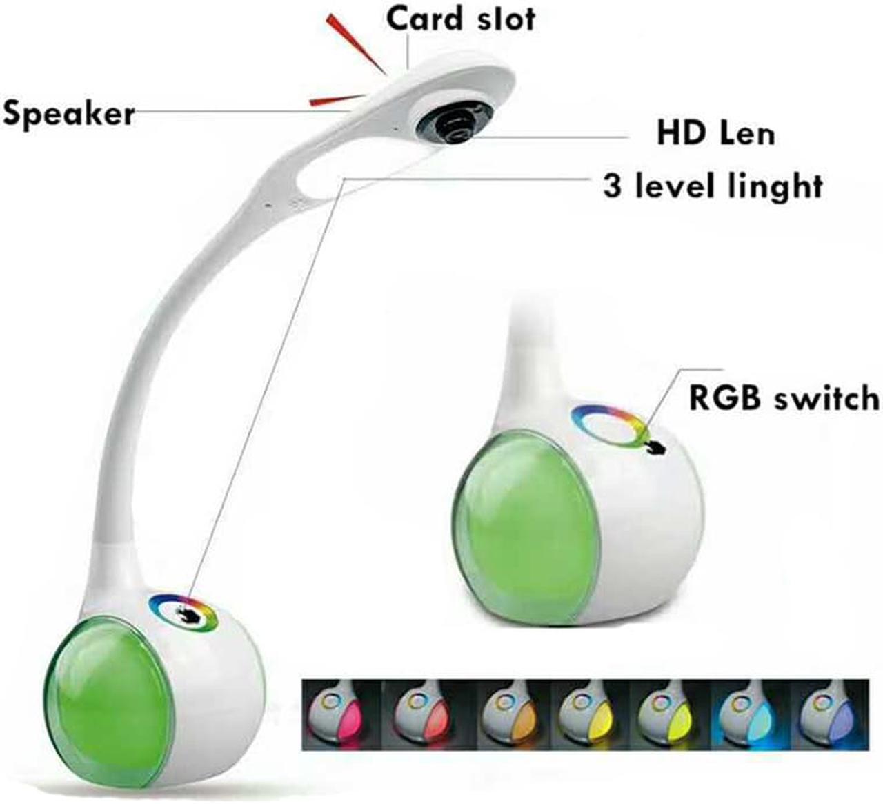 Alt view image 2 of 7 - Children HD Remote WIFI Baby Kid Tablet Light Monitor Million high-definition Camera Two-way Intercom Low Illumination