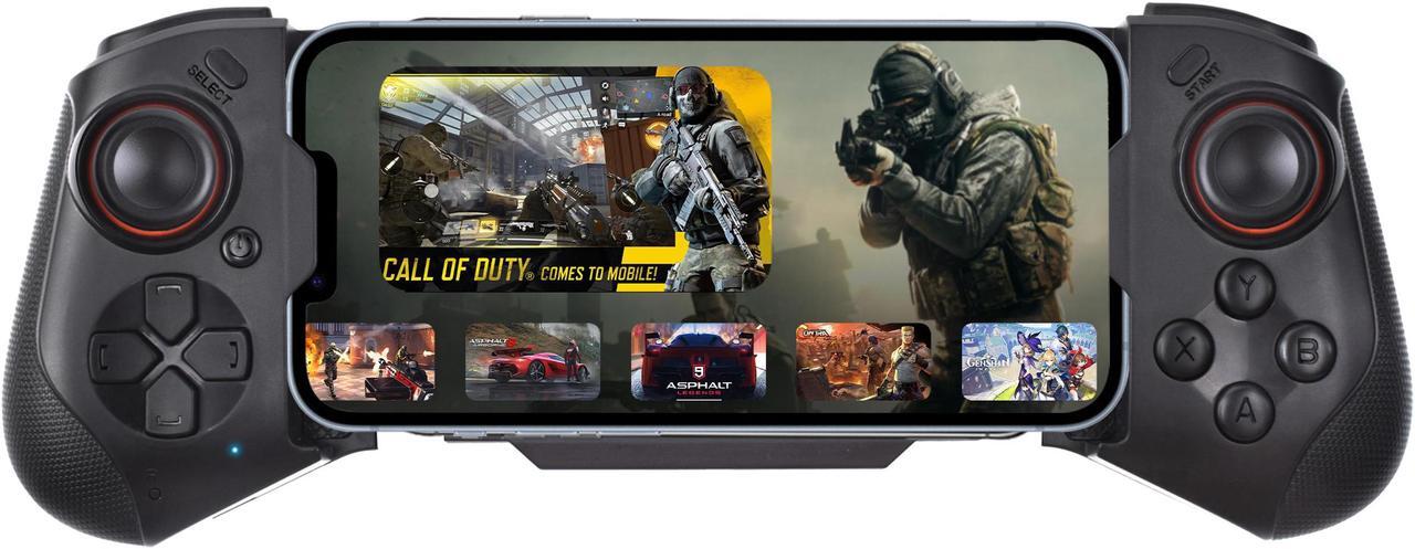 Main image of Joso Mobile Gaming Controller for Android iOS and PC, Bluetooth Controller for iPhone, iPad, Tablet, MacBook, Samsung Galaxy, Xiaomi, COD Mobile, Genshin Impact, Diablo, Cloud Gaming - Direct Play