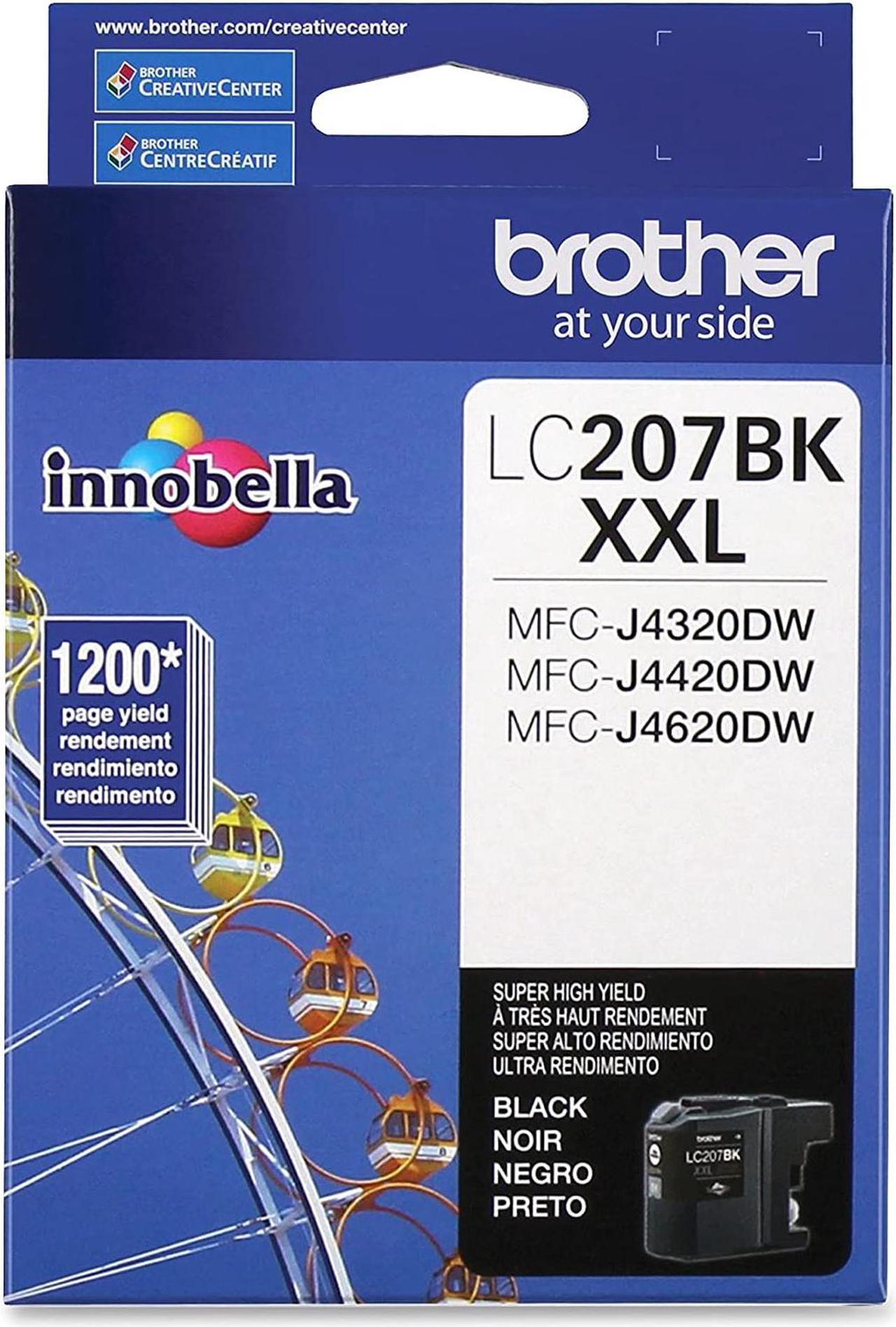 BROTHER LC207BKS Innobella Ink Cartridge Black, Super High Yield (XXL Series)