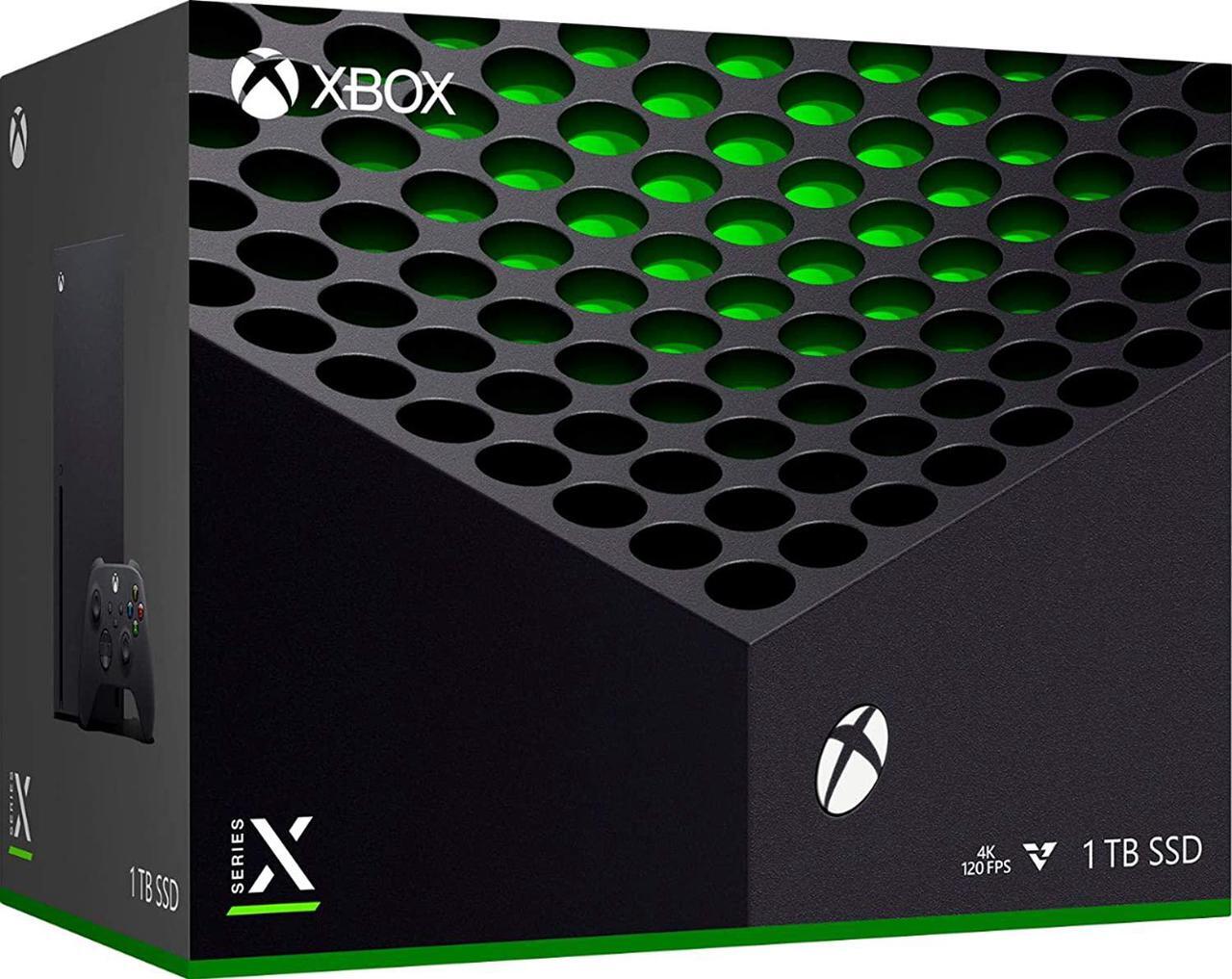 Alt view image 3 of 4 - Microsoft Xbox Series X 1TB SSD Video Game Console - 1 Xbox Wireless Controller, Black, 8X Cores Zen 2 CPU, RDNA 2 GPU, 16GB GDDR6, 8K HDR, 120 FPS, 4K UHD Blu-Ray - Ozeal HDMI Cable