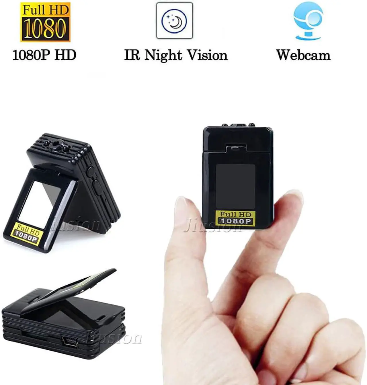 Alt view image 4 of 5 - Mini DV Camera With Motion Sensor Detection Infrared Video Voice Camcorder Portable Secret Micro Webcam Action Sport Cam