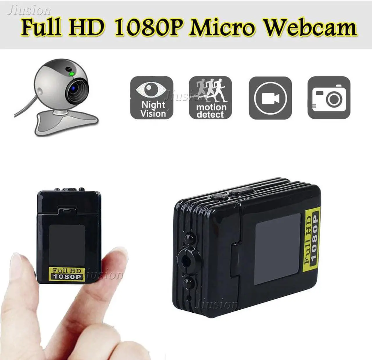 Alt view image 2 of 5 - Mini DV Camera With Motion Sensor Detection Infrared Video Voice Camcorder Portable Secret Micro Webcam Action Sport Cam