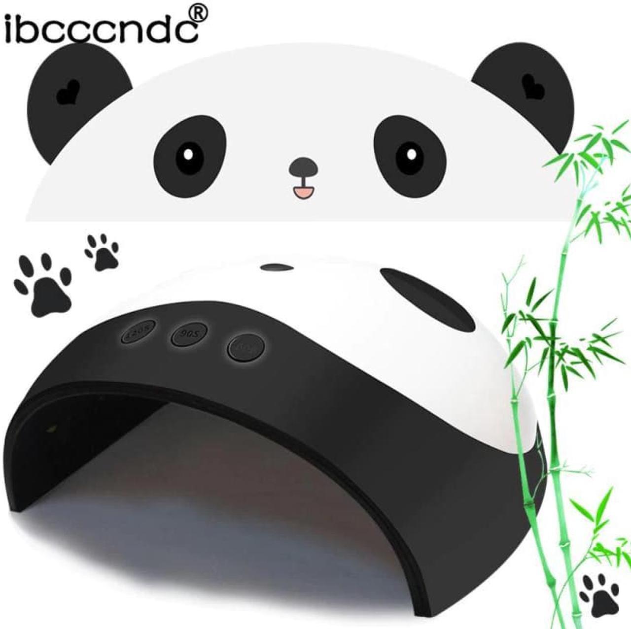 Alt view image 4 of 5 - 36W Pro Nail Panda Nail Dryer Compact Electric UV Lamp Polish Manicure 60s/90s/120s Smart Timing Nail Art Tool