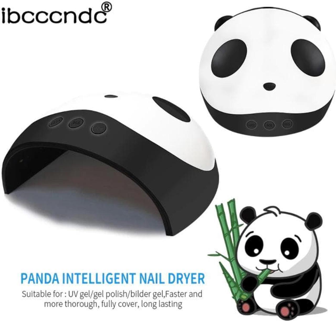 Alt view image 2 of 5 - 36W Pro Nail Panda Nail Dryer Compact Electric UV Lamp Polish Manicure 60s/90s/120s Smart Timing Nail Art Tool