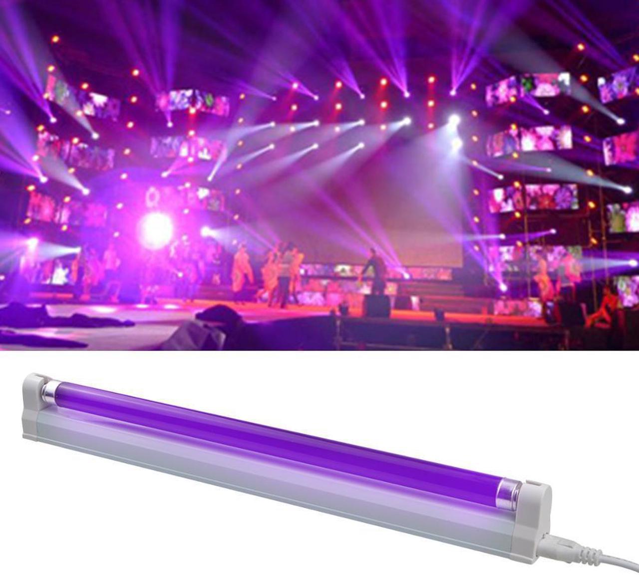 220V 110V UV Light For DJ Stage T5 Tube Blacklight BLB Sound party lights Decoration lightings 6W 8W luz Disco lights for home