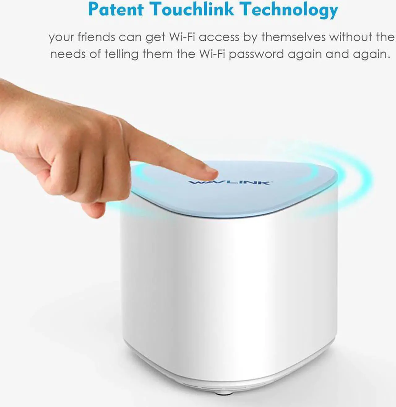 Alt view image 2 of 5 - Mesh WiFi Router 2.4G 5G AC2100 MU-MIMO Dual-Band Whole Home Mesh WiFi  Repeater WiFi Extender Working Online